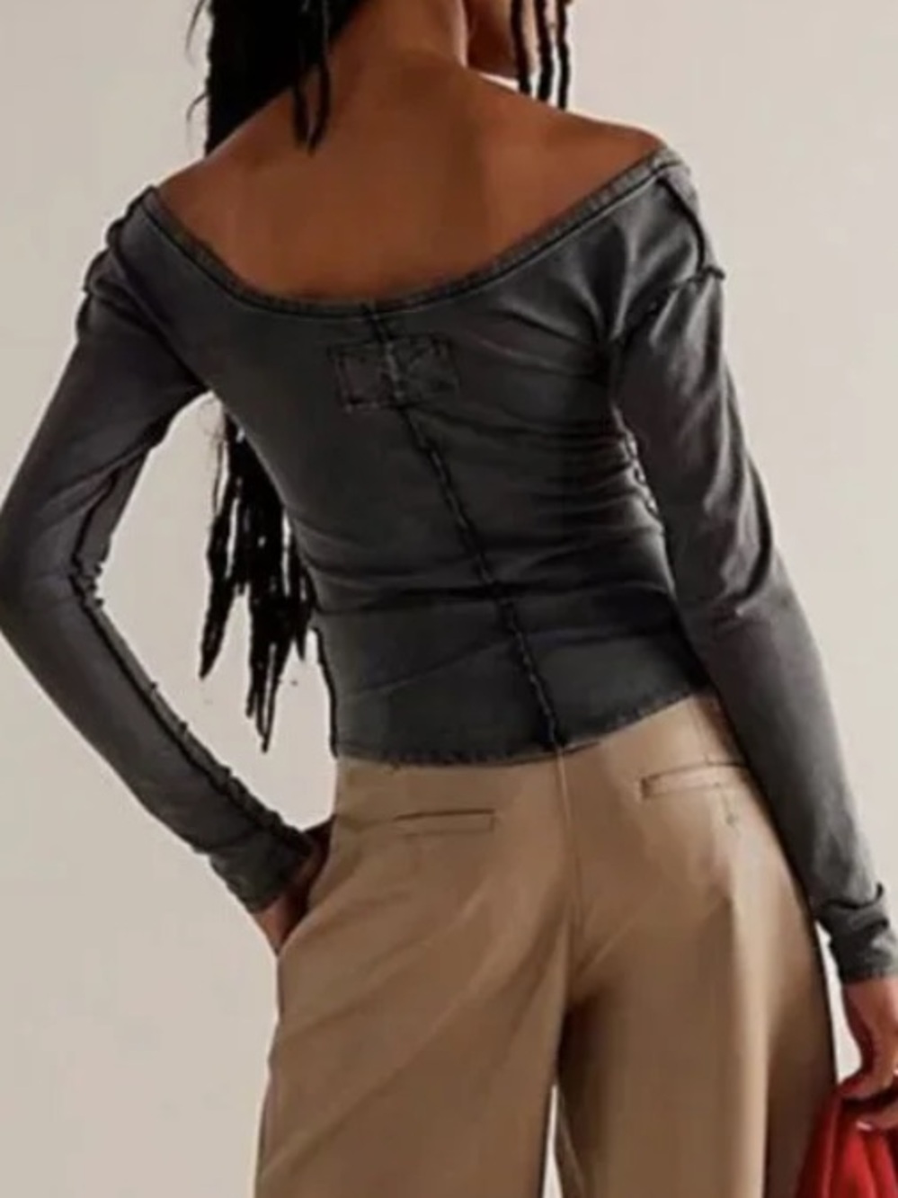 Free People Can’t Let You Go Scoop Neck Top NWT - Picture 2 of 4